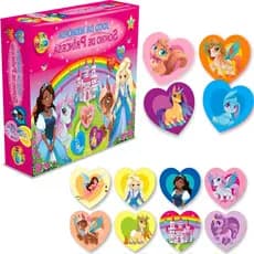 Jogo da Memória Princesas Infantil Sonho de Princesas 48 Peças