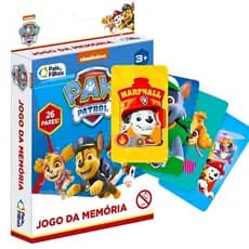 Patrulha Canina Jogo Da Memória Paw Patrol Skye Chase Marshall - ORIGINAL 54 Cartas