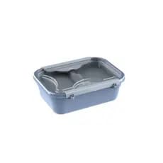 Marmita Pequena com Trava e Bandeja 400ml  Compacta e Funcional para o Seu Dia a Dia