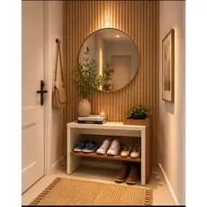Sapateira  Organizadora  Raal De Entrada  Estante Multiuso Decorativa