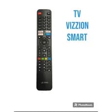 Controle Remoto Compatível Para Tv Vizzion Smart 4k Linux Le43df20 Le50uhd