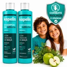 Kit Shampoo + Condicionador De Arruda Mata Piolho E Lêndeas