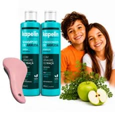 Shampoo + Condicionador Arruda Tratamento Contra Piolhos e lendeas + Pente Extrato Natural