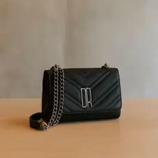 Bolsa Feminina Transversal Pequena De Lado Alça De Corrente Enviamos Rápido