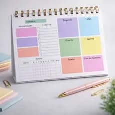 Agenda Planner Semanal 2026 Caderno Volta As Aulas