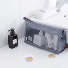 Necessaire Organizador Cosméticos Bolsa Maquiagem Viagem Férias