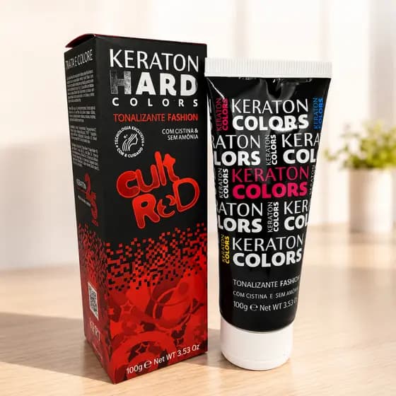 Tonalizante Fashion Hard Colors Keraton 100g Sem Amônia