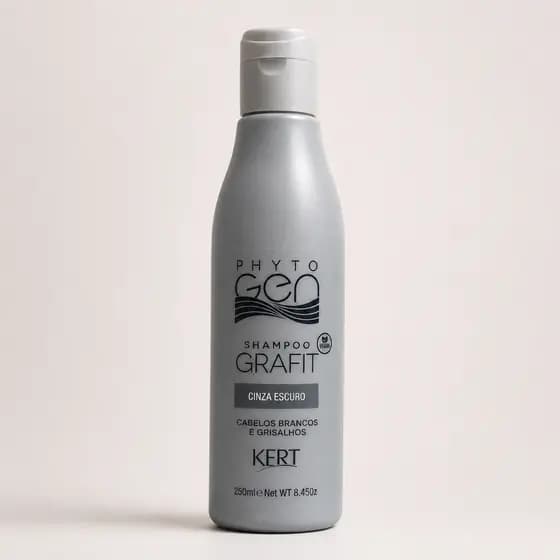 Shampoo Cinza Escuro Matizador Desamarelador Phytogen  Keraton 250ml