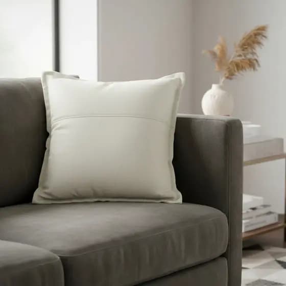 Almofada Fofinha Cheia Para Decoração Sofá De Sala Cadeiras Poltronas 42,5 cm Suede