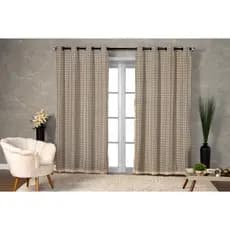 Cortina Com Blackout Prata 2,80 m x 2,30 m para Sala Quarto Porta Balcão 2,80 m x 2,30m Varias Cores