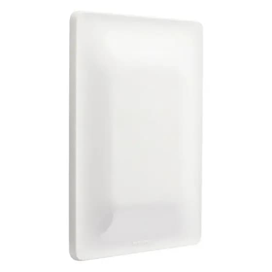 Placa Cega 4x2 Branco Legrand Linha Zeffia horizontal ou Vertical, 680180