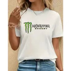 Camiseta Feminina Monster Energy – Estilo e Atitude em Alta Voltagem