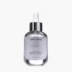Sérum Vitamina C - Simple Organic - 30ml - Lifting, Anti Idade, Pele Oleosa, Mista, Colágeno