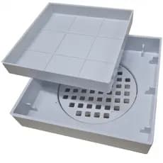 Ralo 10x10 Oculto - Seca Piso/Porcelanato Inteligente - Ralo Invisível C/ Tela de Proteção - Varias cores com envio Imediato