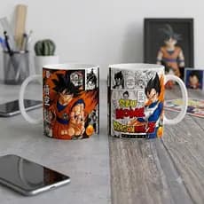 Caneca Personalizada Com Nome Dragon Ball Z Desenho Anime Presente