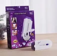 Removedor de pelos elétrico portátil recarregável bivolt