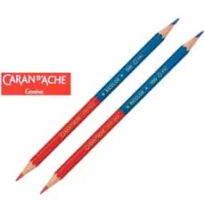 Lapis Bicolor Prismalo Caran D’Ache Kit C/ 2 Unidades
