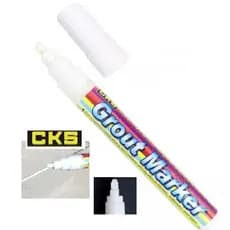 Caneta Pinta Rejunte Tinta Branca Cks Marcador – Oferta