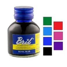 Tinta Para Caneta Tinteiro Bril 60ml – Escolha A Cor