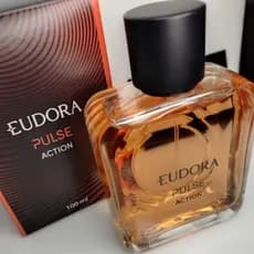 Desodorante Colônia Masculino Eudora Pulse action 100ml - frescor e Confiança em Cada Momento