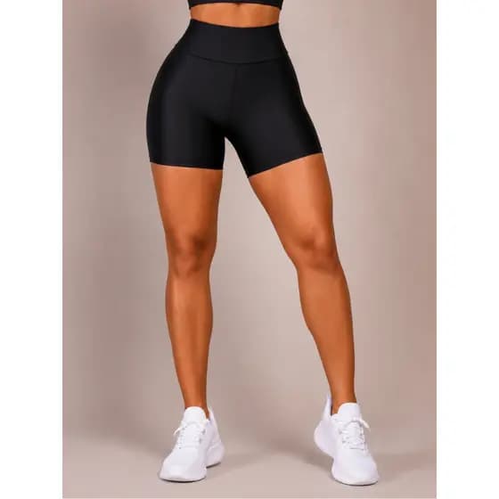 Short Fitness Feminino Roupas Para Academia Suplex musculação yoga B09