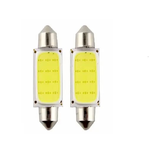 Kit 2 Lâmpadas Torpedo  39mm Universal, Teto, Placa