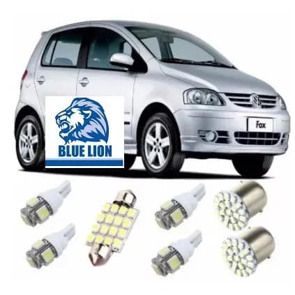 Kit Completo Lampadas Led Fox 2003 Até 2009
