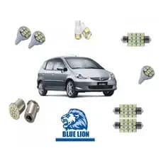 Kit de Lâmpadas Para Honda Fit Somente  Luz Do Teto, Porta Malas e Placa.