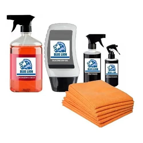 Shampoo Pretinho Silicone Em Gel E Aromatizante Automotivo