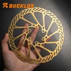 BUCKLOS Rotor De Disco Centerline Rotores De Freio Premium Gold Peça À Prova De Ferrugem Para Passeios De Mountain Bike