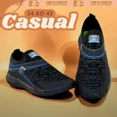 Tênis Meia Masculino Casual | Malha Respirável, Solado Leve Antiderrapante | Envio Imediato