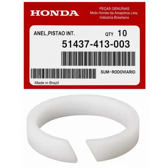 1 Anel Flauta Bengala Titan 160, Fan 160, Start 160 2018 Até 2024