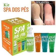 Kit Spa dos Pés Musa – Cuidado Completo e Relaxante.