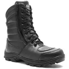 Bota Motociclista Militar Com Zíper Salazari 707