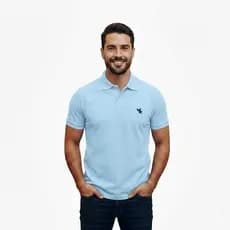 Camiseta Gola Polo Masculina Diversas Cores Malha Piquet