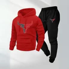 Conjunto Blusa de Frio Moletom + Calça Flanelado Estampado Touro Country Rodeio Cowboy City