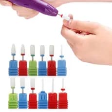 Kit 4 Unidades brocas de Ceramica Profissional Unha Lixadeira