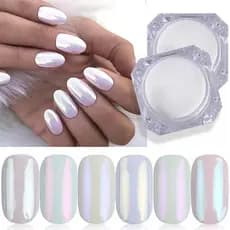 Kit Pó Cromado Encapsulado Perolado - 6 cores