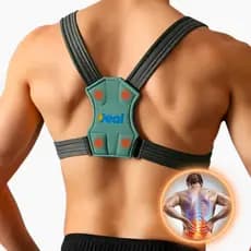 Colete Corretor De Postura Magnético Postural Feminino Masculino Alinha Coluna Unissex Inteligente