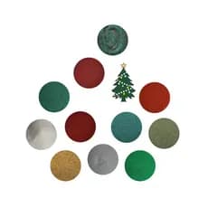 Areia Colorida MALEOGA® - Cores Natalinas
