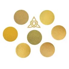 Areia Colorida MALEOGA® - Tons de Dourado