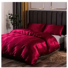 Capa Duvet Pra Edredom Queen 2,60 X 2,40 Com 2 Fronhas Seda