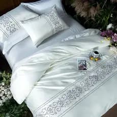 Capa De Edredom Queen Protetora Duvet Bordada 2,60 X 2,40 Luxo Top Rebeca