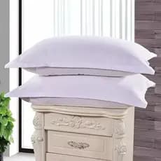Par De Porta Travesseiro Fronha Com Aba Forrado Sistema Envelope Fronhas Cama Posta