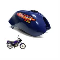 Tanque de Combustível Plástico 11 Litros Cg 125 De 96 a 99 - Azul / Branco / Preto / Verde / Vermelho