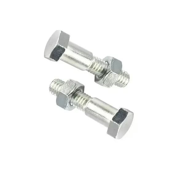 Par Parafuso Do Manete Com Porca Yamaha Ybr 125 / Factor 125 / Factor 150 / Fazer 150