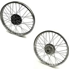 Roda Dianteira Completa + Rolamento + Raios 4mm - Honda Xlr 125 / Nx 150 / Nx 200 / Xr 200