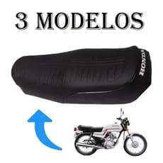 Capa No Modelo Original Com Escrita Cg 125 Bolinha De 77 a 82 / Cg 125 De 83 a 89