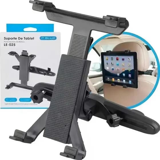 Suporte Veicular para Tablet / iPad IT-BLUE – Encosto de Cabeça