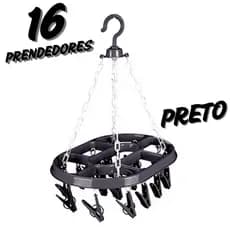 Varal de Roupa Intima Para Calcinha Meia Cueca 16 Prendedores